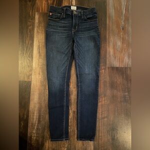 Hudson Jeans Dark Indigo Skinny Jeans - size 26